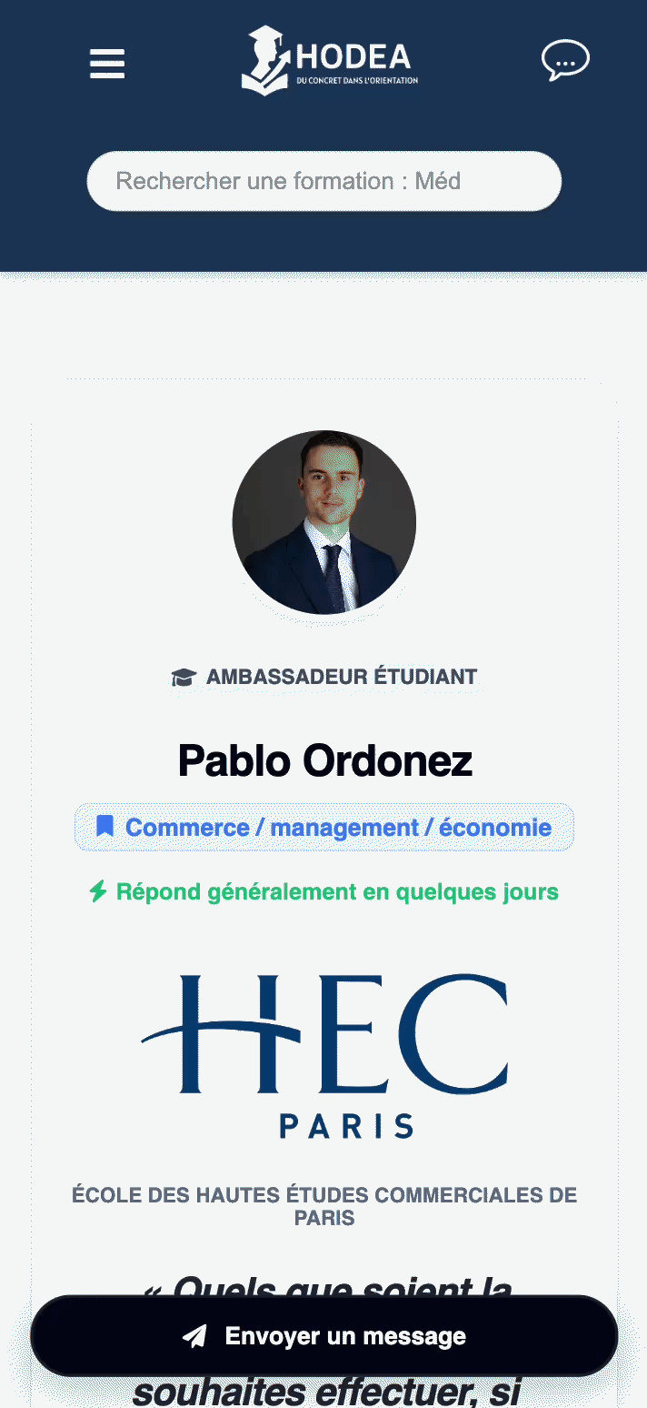 Carte profil Pablo